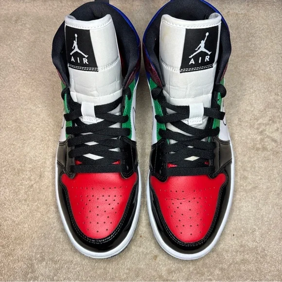 Size 8.5 - Air Jordan 1 SE Mid Multi-Color Women’s DB5454-001 - Picture 4 of 10